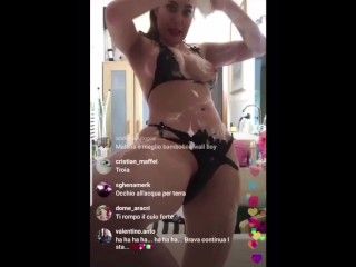 Video Paola Saulino Diretta Instagram Opsss