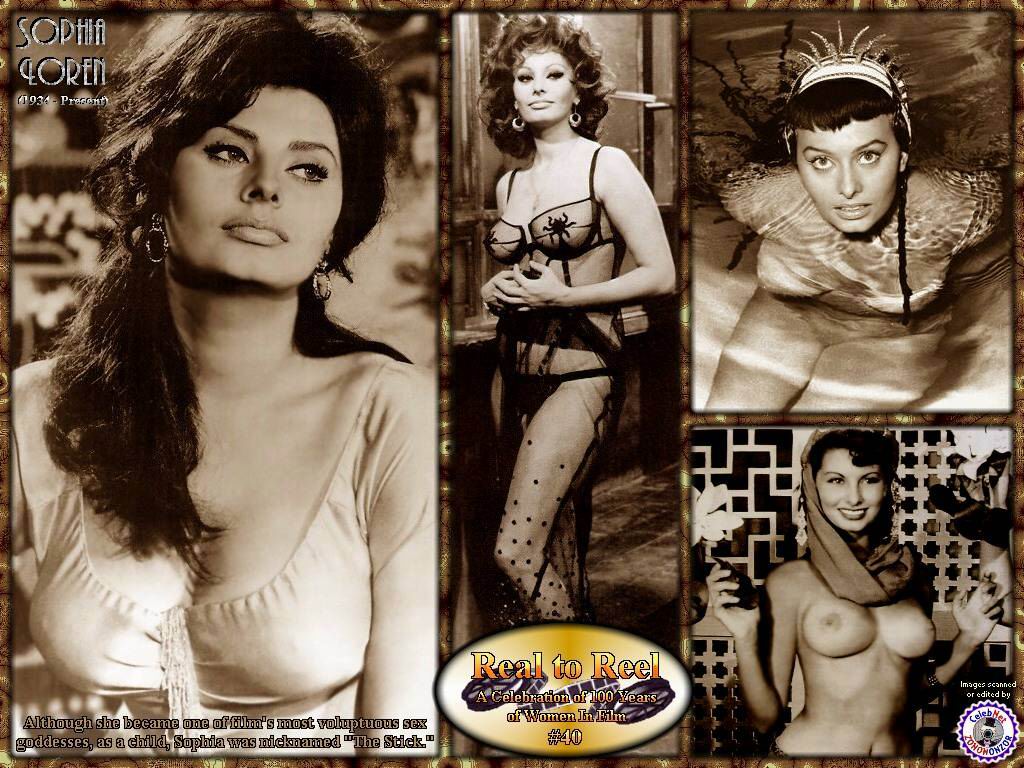 Sophia nude loren photos Sophia Loren