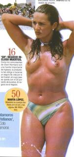 Marta López in Topless [353x745] [55.67 kb]