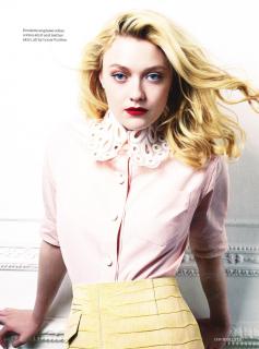 Dakota Fanning en Glamour [1514x2040] [264.8 kb]