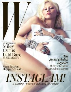Miley Cyrus in W Magazine [2000x2600] [492.38 kb]