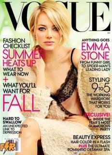 Emma Stone dans Vogue [436x600] [105.78 kb]