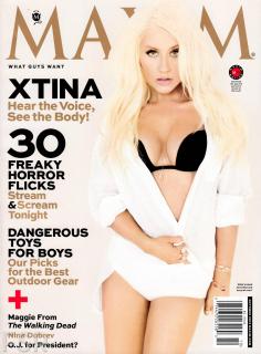 Christina Aguilera en Maxim [1600x2162] [272.77 kb]