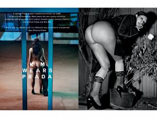 Kim Kardashian dans Love Magazine Nue [2048x1536] [766.9 kb]