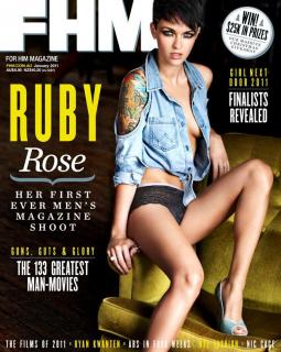 Ruby Rose in Fhm [673x842] [107.17 kb]