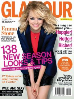 Emma Stone en Glamour [936x1247] [277.54 kb]