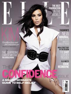 Kim Kardashian en Elle [1987x2634] [633.72 kb]
