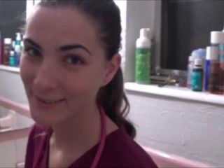 Video Nurse Gives Her Step-son An Exam - Molly Jane 