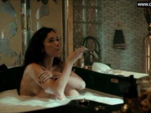 Video Alice Braga - Naked In The Baththub, Sideboob & Butt + Sexy - Queen Of The