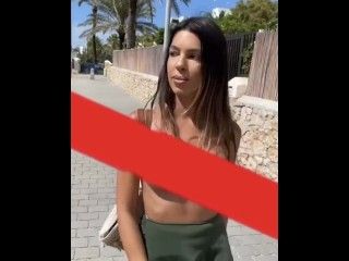 Video Andrea Gasca Desnuda, Andrea De  La Isla De Las Tentaciones Desnuda En Público