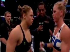 Video Ronda Rousey Gets 420 Rekt By Holly Holm